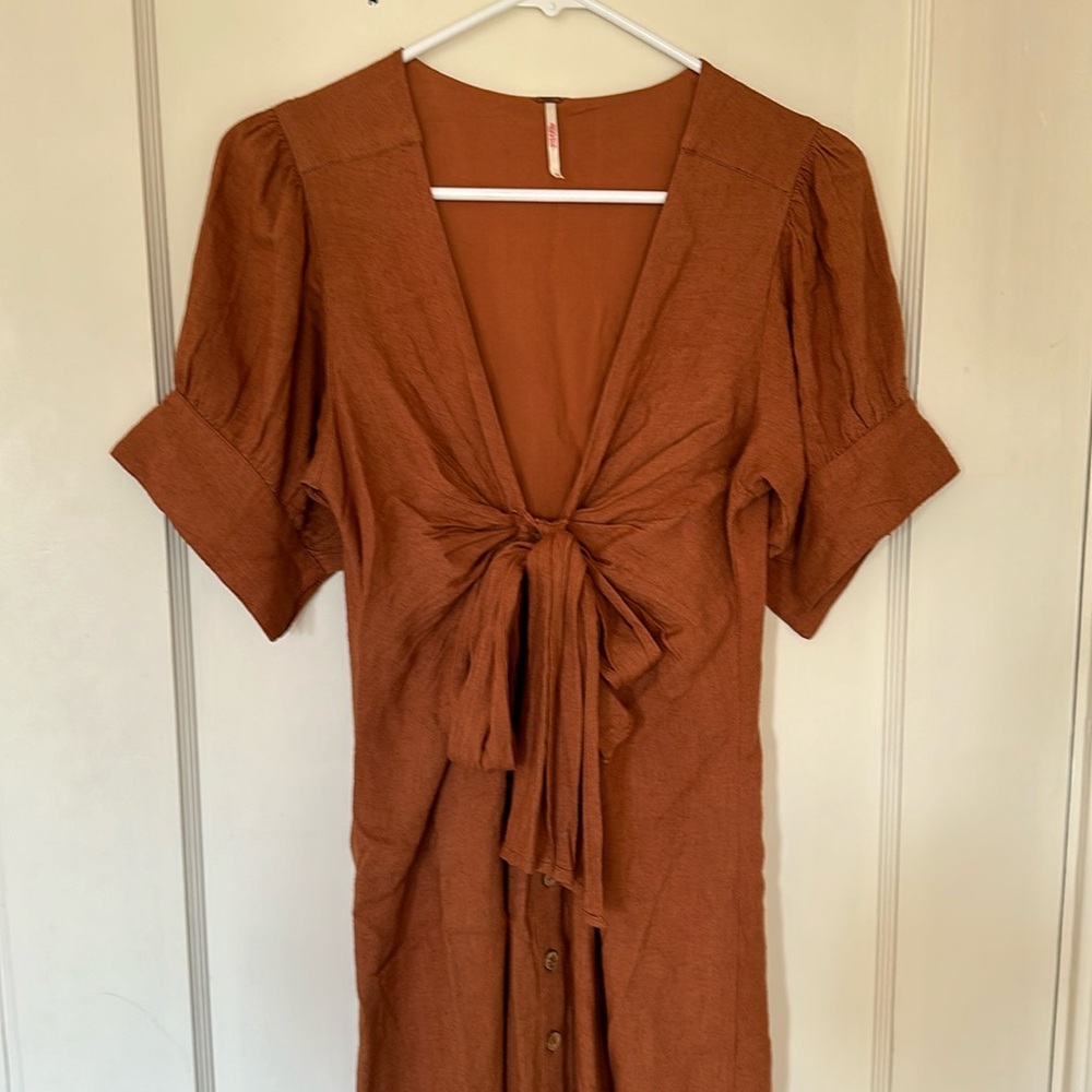 Free People Vintage Summer Midi Dress